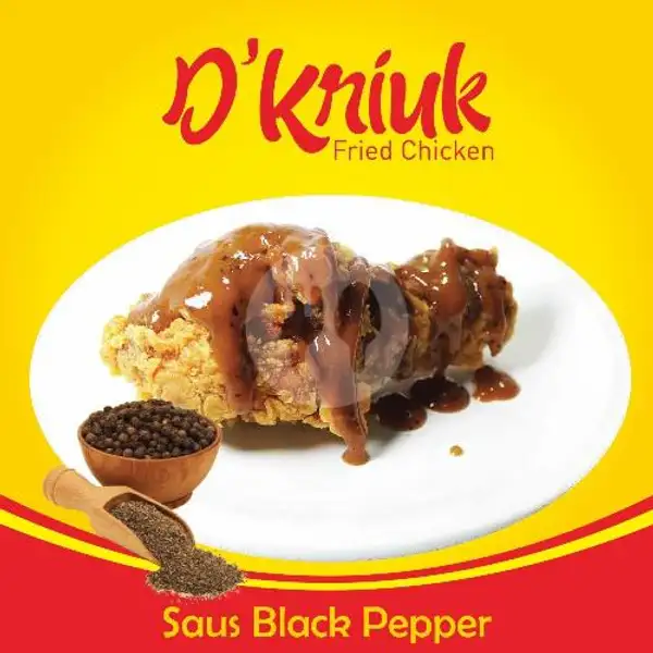 Saus Black Pepper | D'Kriuk Fried Chicken, Kebon Kacang