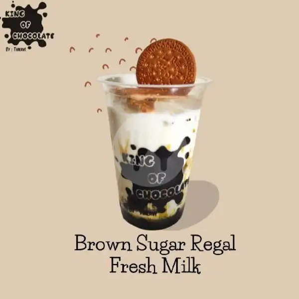 Brown Sugar Regal Fresh Milk | King Of Chocolate, Lowokwaru