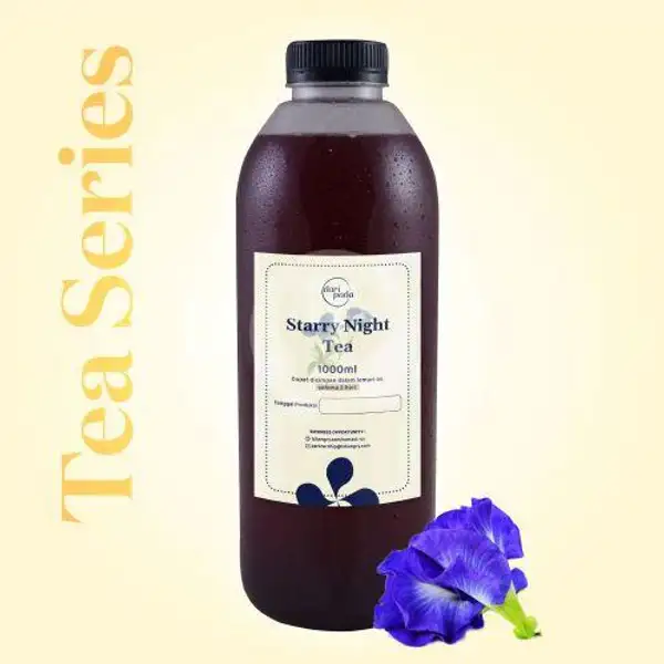 Starry Night Tea 1 Liter | Kopi Dari Pada by Hangry, Harapan Indah