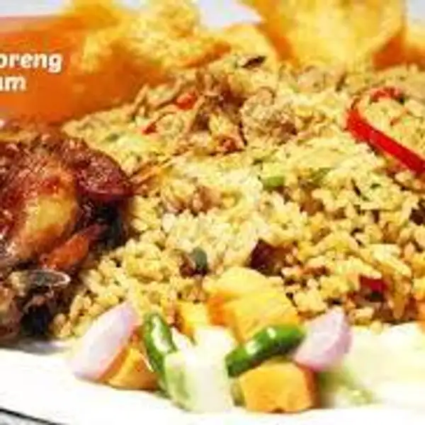 Nasi Goreng Biasa + Ayam | Mie Aceh Sentosa, Perjuangan