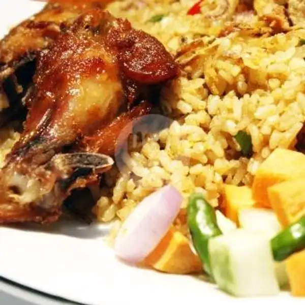 Nasi Goreng Seafood Ayam Goreng | Nasi Goreng Kampung BANG DIN & Mie Aceh Rex Peunayong, Sri Ratu