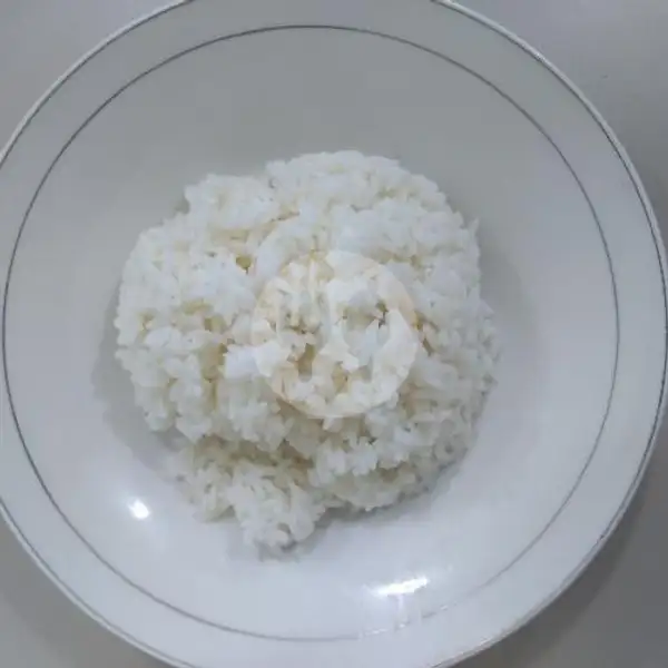 Nasi Putih Hangat 1 / 2 Porsi | Warteg Kharisma Bahari, Caringin