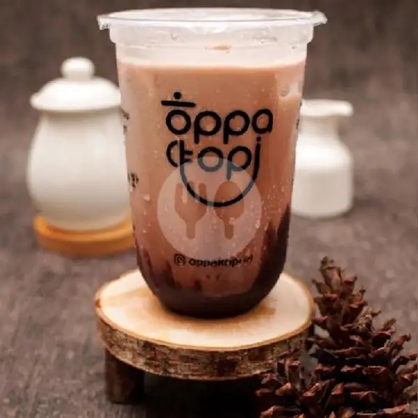 Iced Choco Latte | Oppa Kopi, Rungkut
