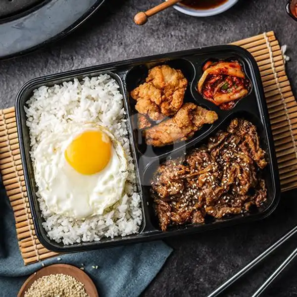 Soy Honey Korean Combo | Pochajjang Korean BBQ, Palembang Pemuda