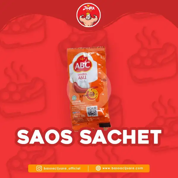 Saus Abc Sachet 1 Pcs | Baso Aci Juara, Coblong Bandung