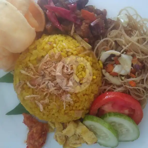 Nasi Kuning | Dapur RJ Jalan Warung Jambu No 86