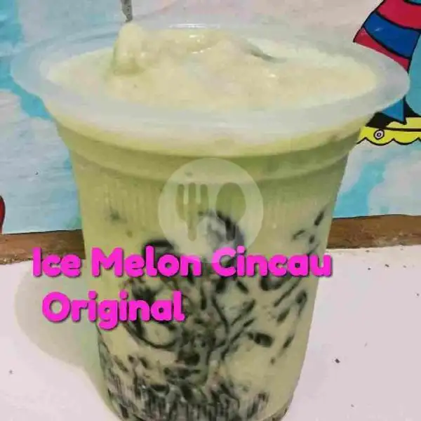 melon cincau | Bubble Float Coffe Dan Kebab Burger Kinara, Gang Teladan