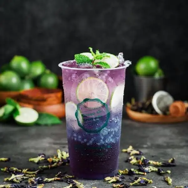 Butterfly Pea | Green Grass Jelly, PIM