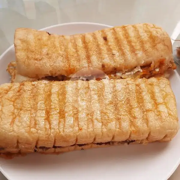 Roti Bandung Panggang Chocomaltine - Durian | Roti Kukus Pom Pom, Bekasi Utara