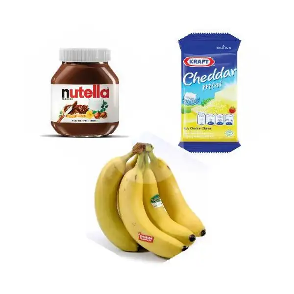 Nutella Banana Cheese ( L ) | Roti Bakar Pertama, Gunung Lempuyang