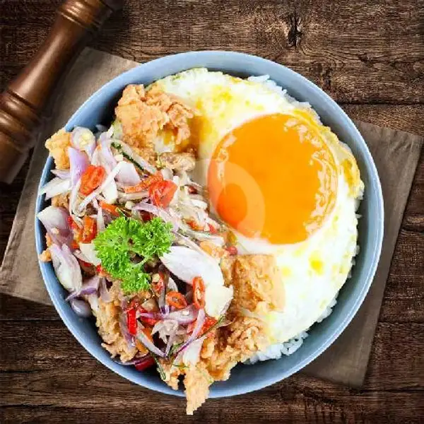 Chicken Rice Sambal Matah | The Vintage Cafe
