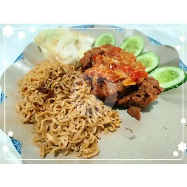 Paket Indomie Goreng + Ayam Cuan Original | AYAM GEPREK CUAN ANEKA RASA SAUS, Poris Paradise