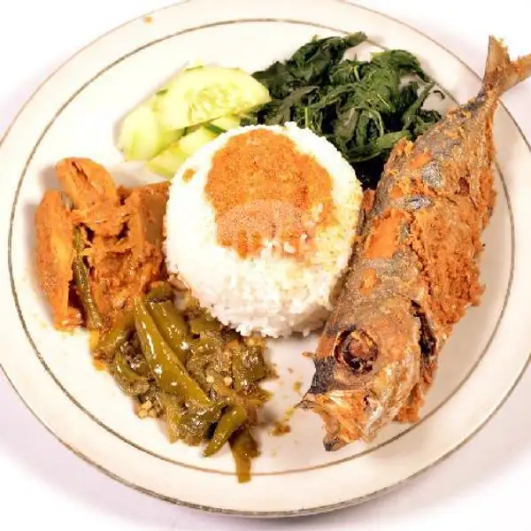 Nasi Ikan Goreng Gembung | Rumah Makan Padang Andalas