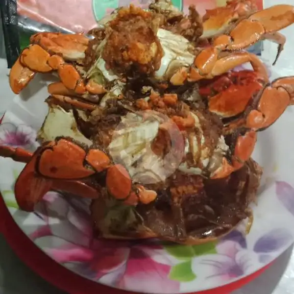 Kepiting Spesial Telur Rebus | Wr. Delia Putri, Kuliner Baiman Fly Over