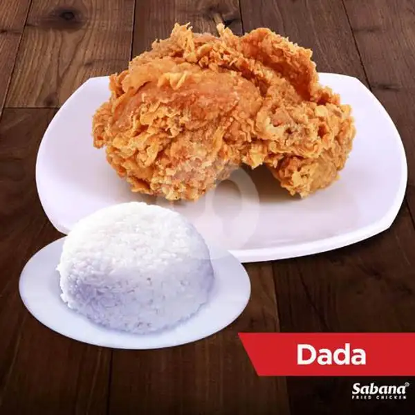 Paket Dada + Nasi | Sabana Fried Chicken, Jl. Raya Ratna