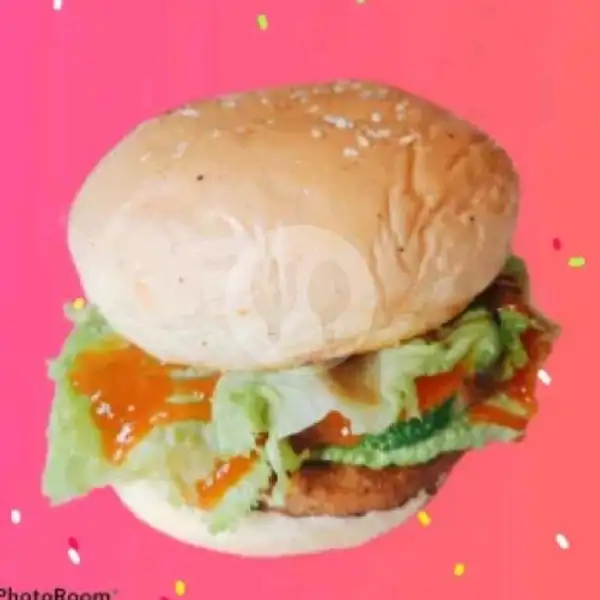 Burger Double Telur | Najma Toast & BBQ, Punggur
