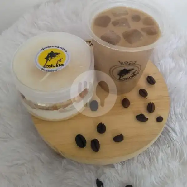 Gelato Vanila Cream n Cheese 300 ml | Kopi Sosialita & Desert Box