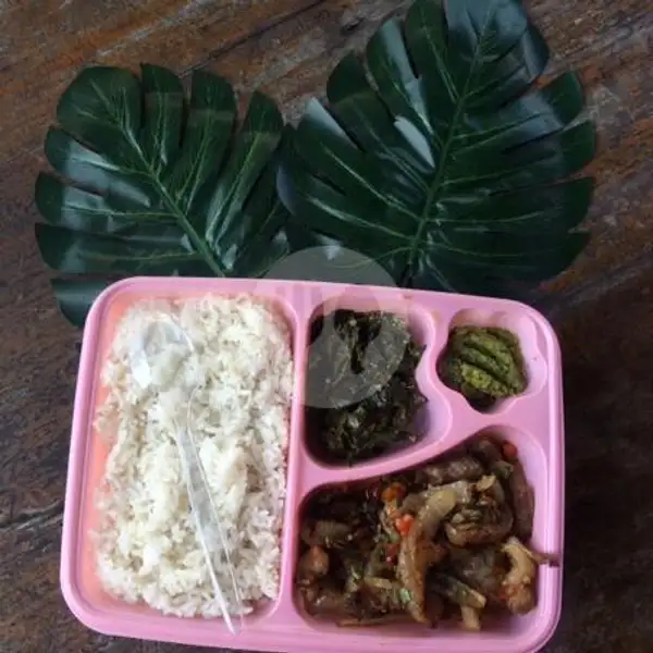 Paket Nasi Babi Cabe Garam | Babi Panggang Tarida, Bekasi Selatan