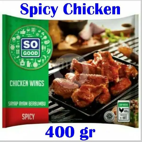 Spicy Chicken Wings So Good 400 gr | Nopi Frozen Food