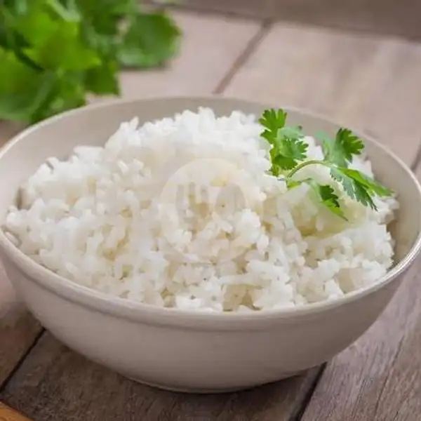 Nasi Putih | Warung Makan Bu Tin, Sukolilo