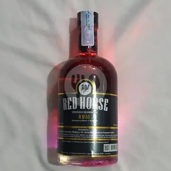 Red Horse Rum 500 Ml + Free Coca Cola | Arga Bintang Anggur N Soju, Terusan Buah Batu