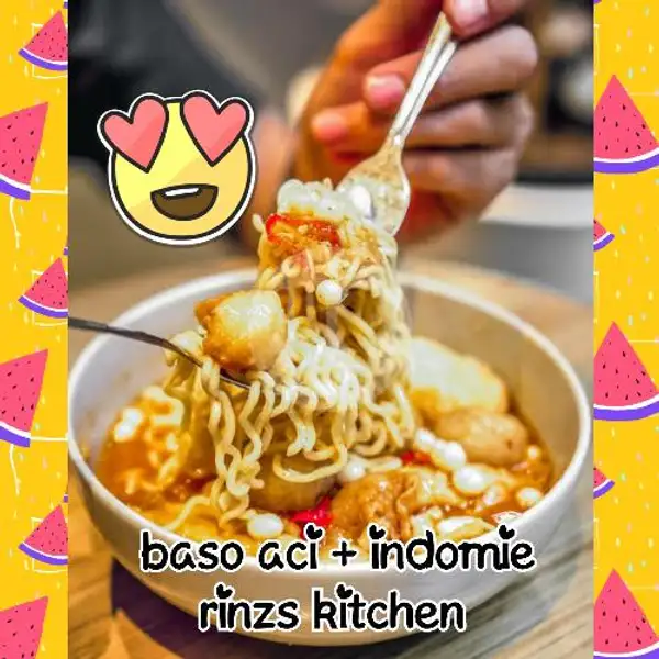Boci Hot + Indomie | Rinz's Kitchen, Jaya Pura