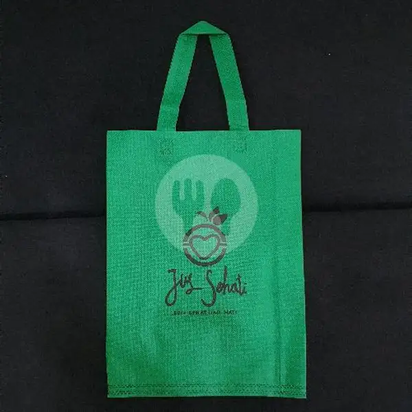 Spunbond Bag HIJAU - Untuk 4-7 Botol | Jus Sehati, Denpasar