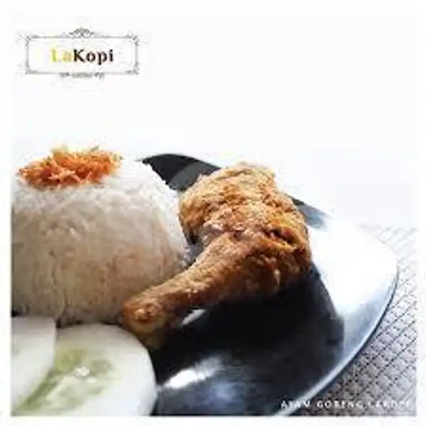 Nasi Ayam Goreng | Warkop Lakopi, Lombok