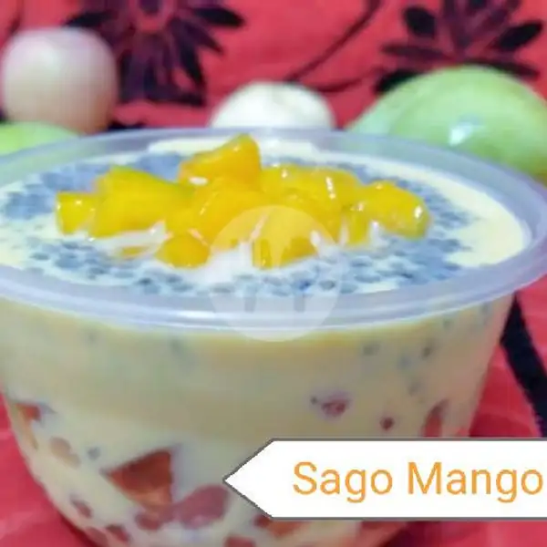 Sago Manggo 300ml | Salad Buah MaeMayoMelon