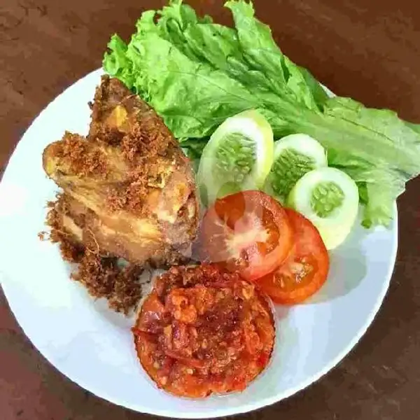 Ayam Goreng (dada) | Ikan dan Ayam Bakar Jeletot, Kubu Kuliner