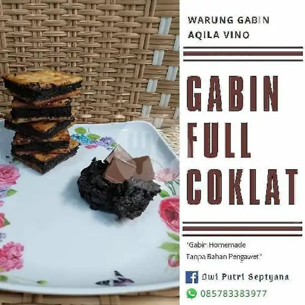 Gabin Fla Coklat | Warung Gabin Aqila Vino Bombaru, Slamet Riady