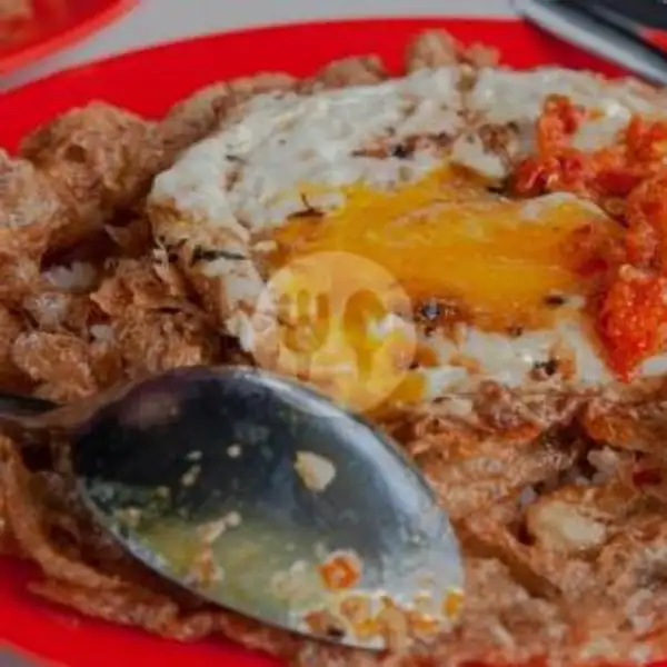 sego sambel + 1 telur ceplok + Timun + EXTRA toping KREMEZZ | Nasi Telor Dadar/Ceplok, By Pass Juanda