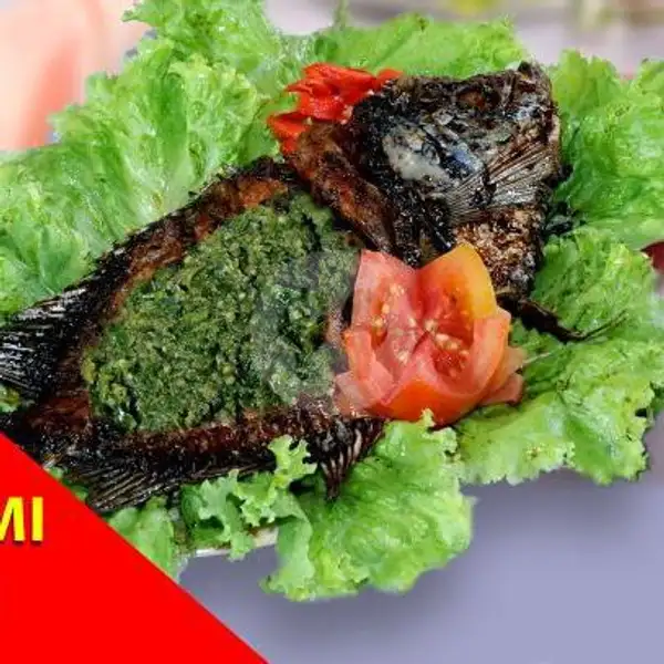 Ikan Gurami Bakar Cobek (6 Ons) | Pringgodani Resto & Ayam Kalasan, R A Kartini