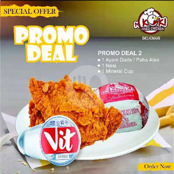 Promo Deal 2 | Mr Koki Fried Chicken, Bukit Kecil