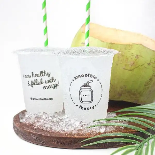 6 Cup Fresh Coconut Water / Air Kelapa Murni | Smoothie Theory, Ujung Pandang
