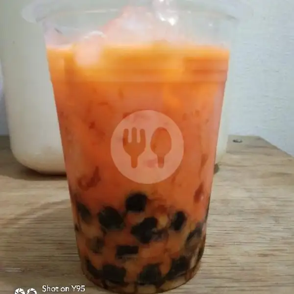 bobo milk thai tea | boba anti galau