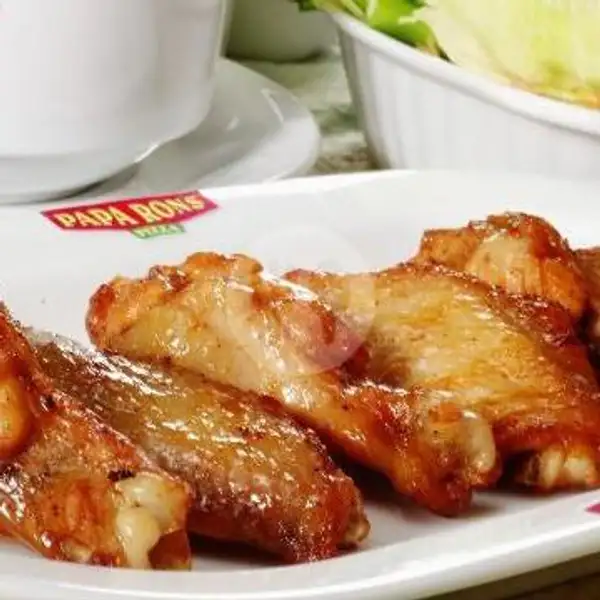 Chicken Wings Spicy Garlic | Papa Ron's, Cilacap