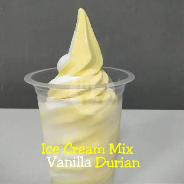 Gelas Besar Mix Vanilla Durian | Ice Cream 884, Karawaci