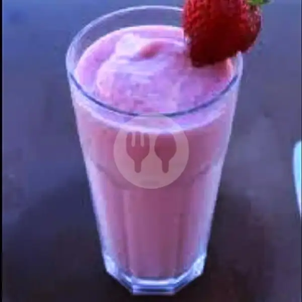 Pop Ice Strawberry | Warung Makan Buka Pagi,jln Nanas 2