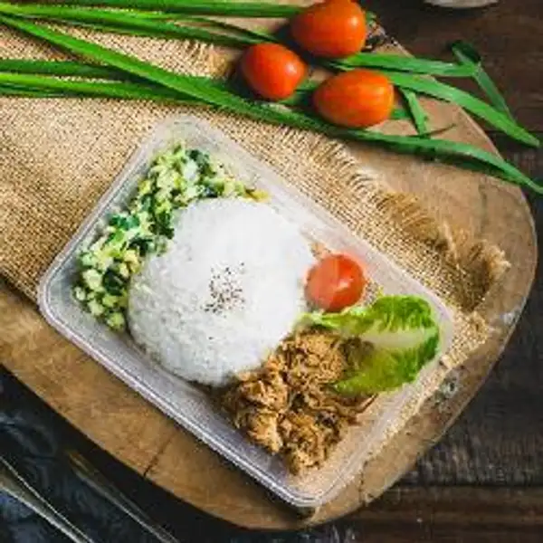 Nasi Ayam Suwir Kecap | Kuotie Resep Popoh