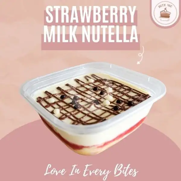 Strawberry Milk Nutella | Bite Me, Kapten Japa