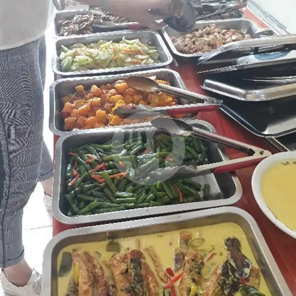 Nasi Campur | RM Lien Xin Vegetarian, Payung Sekaki
