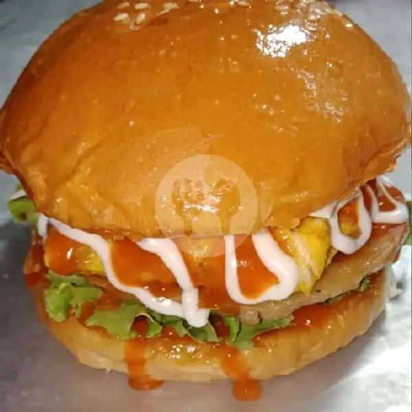 Burger Biasa | Warung Anggita, Kelapa