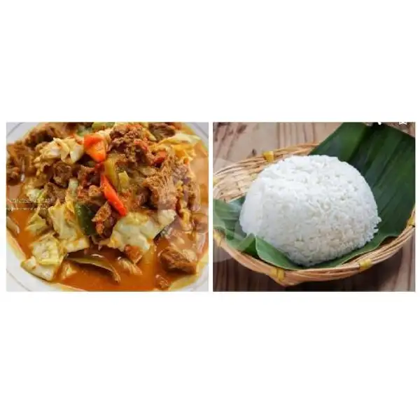 Paket Tongseng Sapi + Nasi Putih . | Tongseng Solo Pak Min