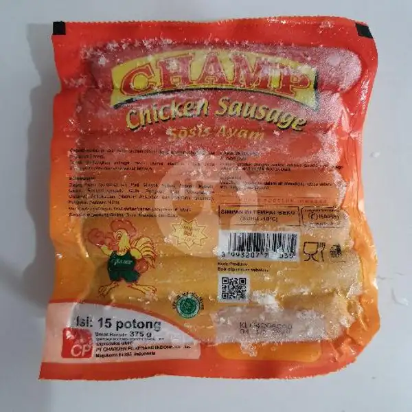 Sosis Ayam Champ 375 Gram | Rizqi Frozen Food