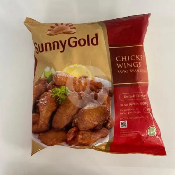 SunnyGold Chicken Wings 500gr | Bumba Frozen Food