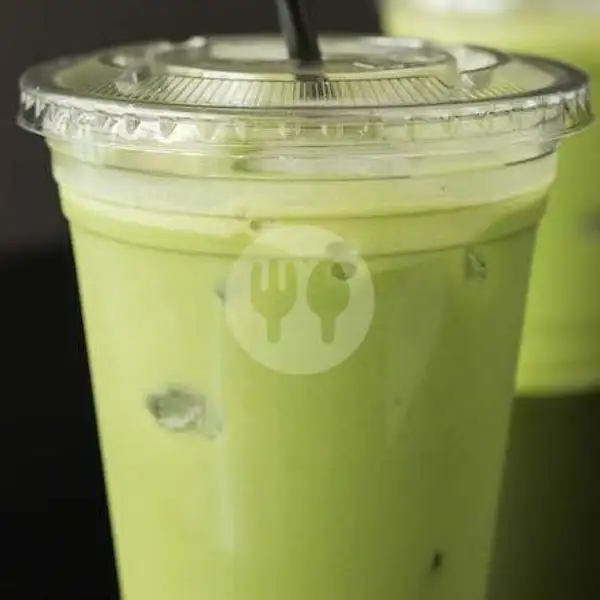 Matcha Latte Green Tea | Bakmi Shirataki Reagens kitchen & Donat kentang, Tomang