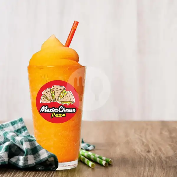 Orange Slushies | MasterCheese Pizza, Depok