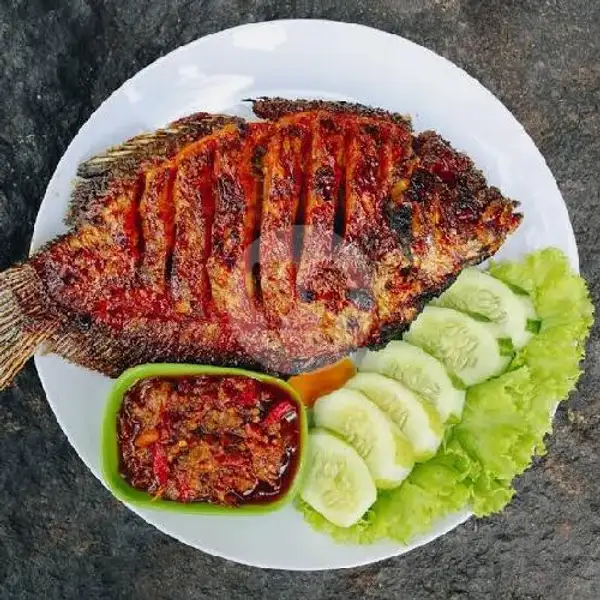 Nasi Ikan Nila Bakar | SambaL LaLap Ayam Geprek Mbak Yanti, Kemuning