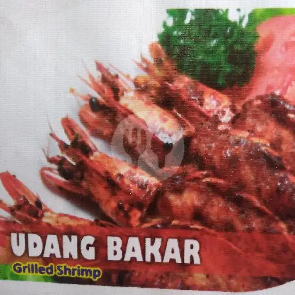 Udang Bakar (grilled Shrimp) | Lapau Nasi Udang Kelong, Padang